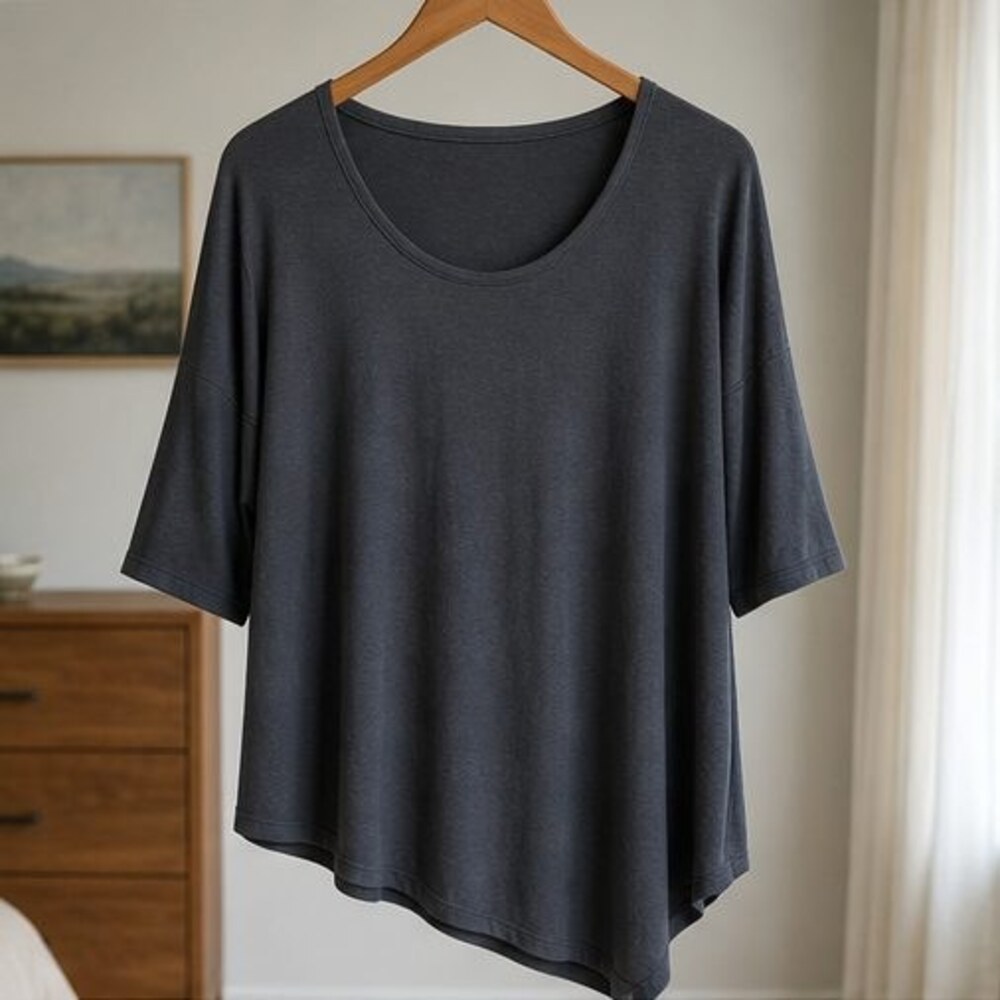 Olive V Neck Top